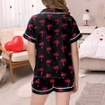 thumbnail image 5 of Luvoko Ensemble de Pyjama 2 Pcs pour Enfants Imprimé Graphique Chemise à Manches Courtes Boutonnée Shorts Pyjama, 5 of 5