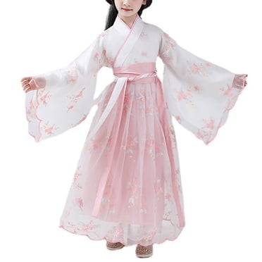 Elegant Traditional Chinese Dress for Girls—Timeless Tang Gown for and Stage Performances