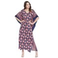 thumbnail image 2 of Caftans Longs pour Femmes, Robe Caftan Grande Taille, Robe de Soirée, Fête, Été, Plage, Robe d'Été, Manches Kimono, Robes Décontractées, 2 of 6