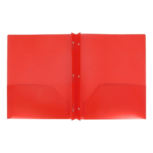 & School Double Pocket Folder for Tadpole – PP Foldable Folder with Insert Pockets for Organization & Filing