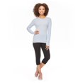 thumbnail image 2 of Athletic Works Women's Long Sleeve Seamless Tee, 2 of 6