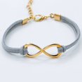 thumbnail image 1 of facefd Bracelet en Cuir Symbole Infini Tendance pour Femmes Bracelet Multicouche, 1 of 1