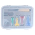 thumbnail image 1 of maskred 16pcs Multifunction Fabric Bias Tape Maker Set Tool Sewing Bias Binding Maker, 1 of 4