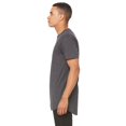 thumbnail image 3 of BELLA+CANVAS T-Shirt Long pour Homme-Corps-3006, L, Gris Foncé Chiné, 3 of 3