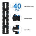 thumbnail image 4 of Uxcell Outlet Spacers Switch and Receptacle Spacer for Electrical Box Black 5.5mm 40 Pcs, 4 of 5