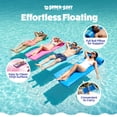 thumbnail image 4 of TRC Recreation Ultra Sunsation 2.5 Inch Thick Pool Float Lounge Mat, Pink, 4 of 7