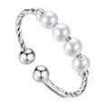 thumbnail image 2 of TIMIFIS Rings Knuckle Stacking Rings Enamel Anxiety Rings For Women Rings Color Beads Anxiety Relief Rings For Women Jewelry Rings for Women;Teen Girls;Man ummer, 2 of 7