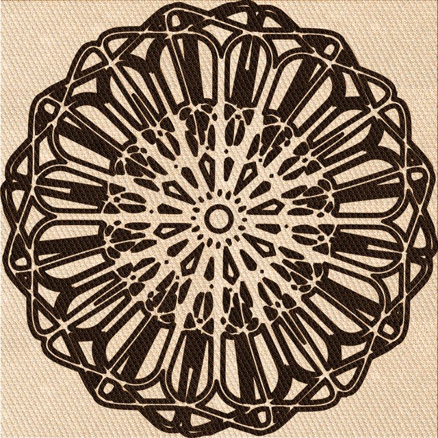 Ahgly Company Tapis d'Intérieur Lavables en Machine, Carrés de Nuit Transitionnels, Carrés de 8'