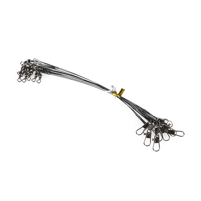 Steel Leader Fishing 20pcs Wire Leaders Heavy Duty Fishing High