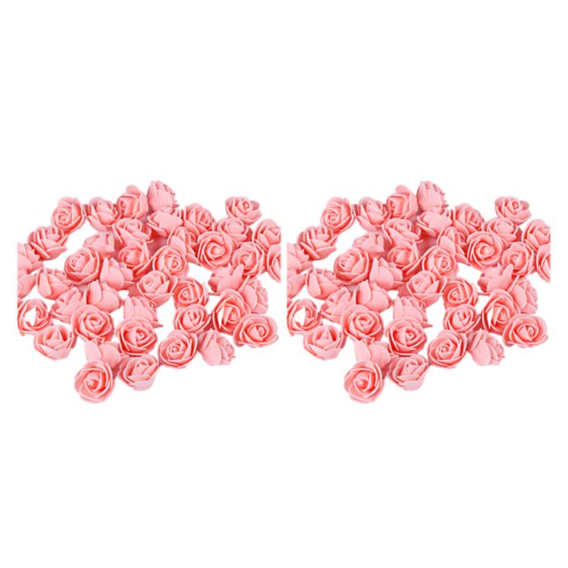 Transemion 500pieces Wreath Wedding House Decor Lasting Impression With These Exquisite meat pink 2Set