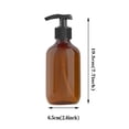 thumbnail image 3 of 2PCS Transparent PET Plastic Bottles With Black Screw Caps, Recyclable 500 ML, 3 of 3