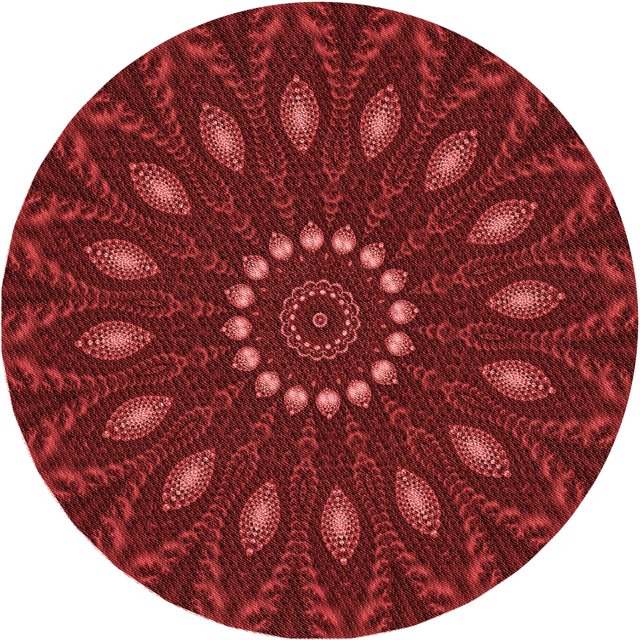 Ahgly Company Tapis d'Intérieur Lavables en Machine, Carrés Transitionnels Rouge Cramoisi, Carrés de 3'