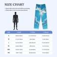 thumbnail image 4 of Kdxio Heart Shaped Cloud Print Mens Pajama Pants Set Sleep & Lounge Pants, PJ Bottoms with Pockets and Button Fly-Small, 4 of 6