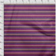 thumbnail image 3 of oneOone Cotton Silk Fabric Chevron & Greek Key Block Print Fabric BTY 42 Inch Wide, 3 of 4