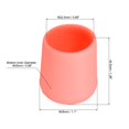 thumbnail image 2 of Unique Bargains 2 Pcs Silicone Fishing Rod Butt Cushion Protector Cap, Small, Pink, 2 of 7
