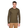thumbnail image 1 of George Men's Long-Sleeve Henley T-Shirt, 1 of 6