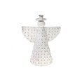 thumbnail image 1 of White And Gold Angel Metal Candle Holder Large, 1 of 3