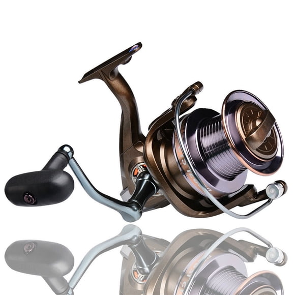 Strong Metal Spinning Reel 14+1 Max Drag 26-30kg Ship Carp Fishing ,Rigid Aluminum Skeletal Frame