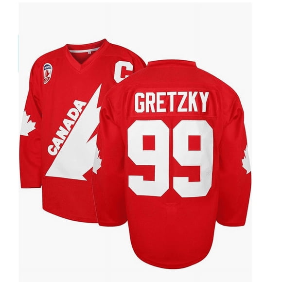 Men Women Gretzky #99 Team Canada Ice Hockey Jersey Christmas Stitched Red Youth Sport Jersey