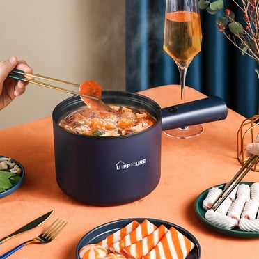 Hot Pot Electric Non-Stick Frying Pan Noodles Cooker Electric Pot Mini Hot Pot for Steak Oatmeal Soup