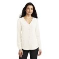thumbnail image 1 of Port Authority Women's Long Sleeve Button-Front Blouse, 1 of 1