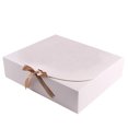 thumbnail image 1 of kurtrusly 5pcs Gift Boxes Birthday Paper Favor Cases Party Anniversary Gift Packing Boxes with Ribbon, White, Large, 1 of 9
