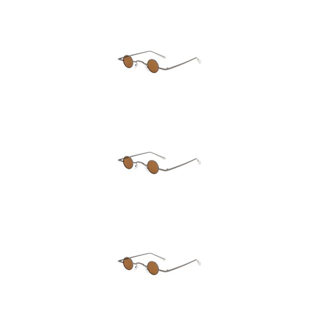 relayinert Petit Cadre Rond Tendance en Métal Léger pour un style avant-Gardiste 5 Ensemble de 3
