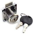 thumbnail image 1 of SDTC Tech Drawer Lock with Keys and Matching Screws for Cabinet / Wardrobe / Cupboard / Office Desk etc. (Cylinder Cam Length 22 mm), 1 of 5