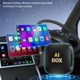 thumbnail image 2 of maskred Wireless Car PlayAndroid Auto AI Box Lite Adapter Wired AI Box Android Car Play AI Box Convenient 2+32G, 2 of 6