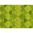 thumbnail image 1 of Ahgly Company Machine Washable Indoor Rectangle Transitional Chameleon Green Area Rugs, 3' x 5', 1 of 7