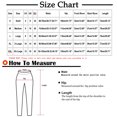 thumbnail image 3 of DPTALR Women's Elastic Waist Summer Solid Casual WithPockets Outing Pants Capris, 3 of 6