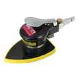 thumbnail image 1 of Pneumatic Random Orbit Sander Air Sander Polisher Small Triangular Palm Sander Detail Sander for Car Corner Paint Care Rust Removal Wood Grinder 90x130mm, 1 of 7