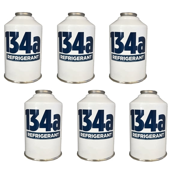 6 Cans 6oz 134 Replacement for R134a Refrigerant