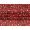 thumbnail image 4 of oneOone Velvet Red Fabric Batik Sewing Craft Projects Fabric Prints By Yard 58 Inch Wide, 4 of 5