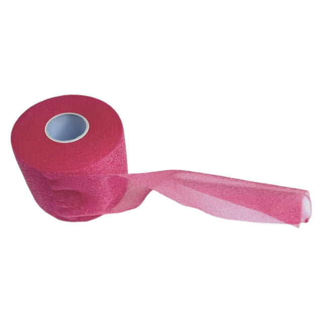 braveheart Badminton Grip Cushion Wrap 22 Yards Tape PU Tennis Film Grip Racket Backing Red Pink