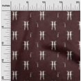 thumbnail image 1 of oneOone Viscose Chiffon Fabric Ikat Style Kasuri Print Fabric By The Yard 42 Inch Wide, 1 of 4