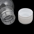 thumbnail image 2 of Unique Bargains 10 Pcs Bouteille en Plastique 100ml Transparente Bricolage Bouteille Ronde avec Couvercle Blanc, 2 of 3