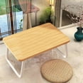 thumbnail image 5 of Laptop Bed Desk Foldable Lap Desk Portable Laptop Stand Lightweights Mini Table For Breakfast/Picnic/Drawing/Sofa/Floor - Wood, 5 of 5