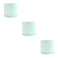 thumbnail image 1 of Wweixi Indoor Flower Pots - Elegant And Practical Available In Multiple Colors And Can Be Selected DS light green M 3Set, 1 of 6