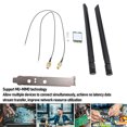 thumbnail image 3 of AX201NGW Wireless Card M.2 WiFi Laptop Module with  5.0,3000Mbps 2.4GHz and 5GHz Double Band WiFi 6 Chip Adapter,MU MIMO,Ultra Low, 3 of 7