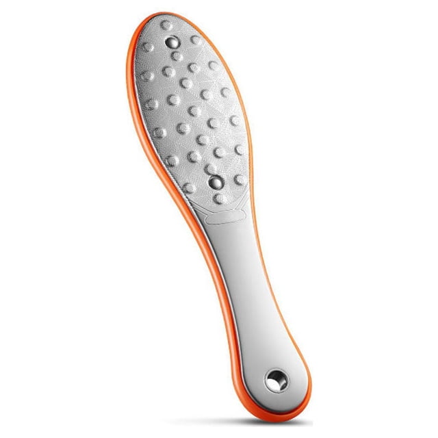 Unatoiry Enlève-Cors Lime à Pied en Acier Inoxydable Bricolage Grattoir de Récurage Lavable Réutilisable Râpe de Soin Récurante pour Salon 1 Ensemble