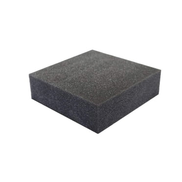FoamRush Coussin en Mousse pour Rembourrage à Haute Densité Couleur Charbon 1 Pouces x 26 Pouces x 26 Pouces (Drap de Rembourrage, Rembourrage en Mousse, Remplacement de Siège, Remplacement de Coussin de Chaise, Mousse Carrée, Coussin de Siège de Fauteuil Roulant) Fabriqué aux É.-U.
