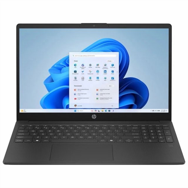 HP 15 Laptop, 15.6" Full HD IPS Display, Intel Core 7-150U 10-Core Processor, 32GB RAM, 1TB SSD, Wi-Fi 6, Bluetooth 5.4, USB-C, Privacy Camera, English Keyboard, Windows 11 Home, Jet Black