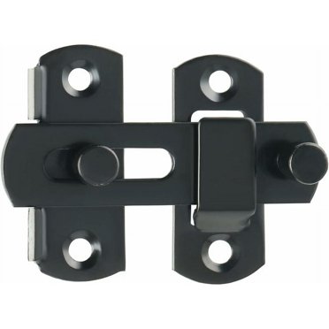 Loquets de Porte à Bascule avec Loquets de Porte en Acier au Carbone, Application Grand, Serrures en Métal Solide pour une Installation Facile sur Portes, Fenêtres, et Plus