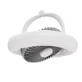 thumbnail image 1 of Ceiling Fan Light with Remote, Foldable Design, 4000mAh Battery, 4 Speeds & 2 Light Modes, 1 of 5