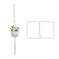 thumbnail image 3 of Flower Pot Hanger Indoor Outdoor Plants Hanging Basket Cotton Rope Plant Pot Holder, 3 of 8