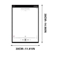 thumbnail image 2 of Dvkptbk Magnetic Whiteboard Sticker Magnetic Refrigerator Sticker Message Board Magnetic Whiteboard Sticker, 2 of 6