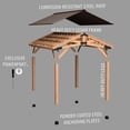 thumbnail image 3 of Backyard Discovery 16' x 12' Norwood Cedar Gazebo, 3 of 9