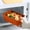 Orange_Base#13892, variant on Stackable Bento Box Lunch Container For Adults & Kids - Microwave Safe Meal Prep Box For Office, School, And Travel