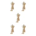 thumbnail image 1 of relayinert Belle Robe en Dentelle Florale Applique Patch pour Robes de Mariage Uniques Robe de Mariage Unique Dentelle Applique Or 5Set, 1 of 6